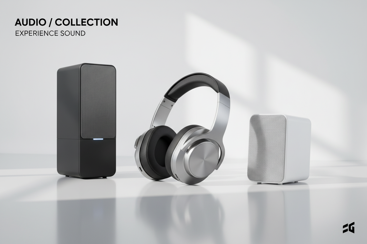 Headphones and speakers