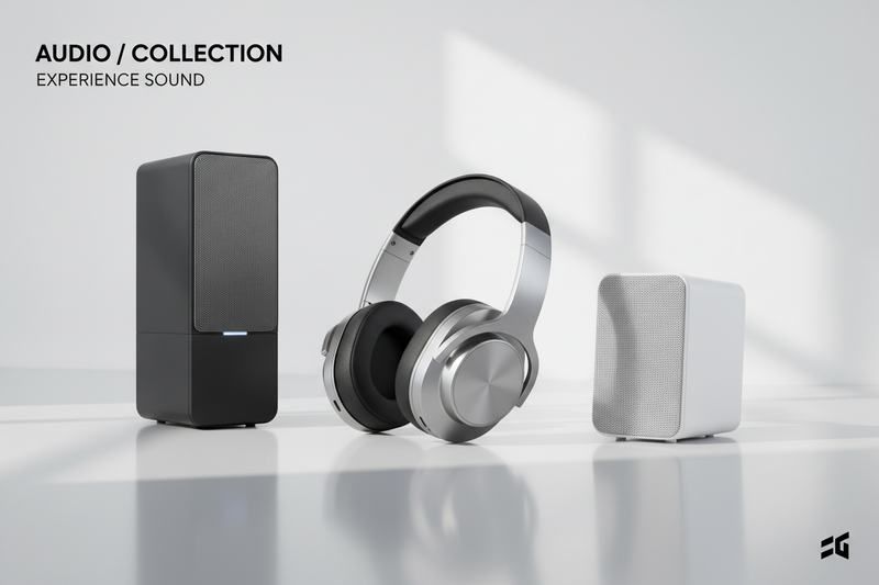 Headphones and speakers