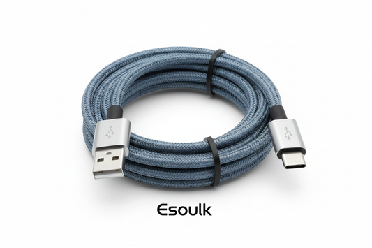 USB-A  to Type C Cable Esoulk